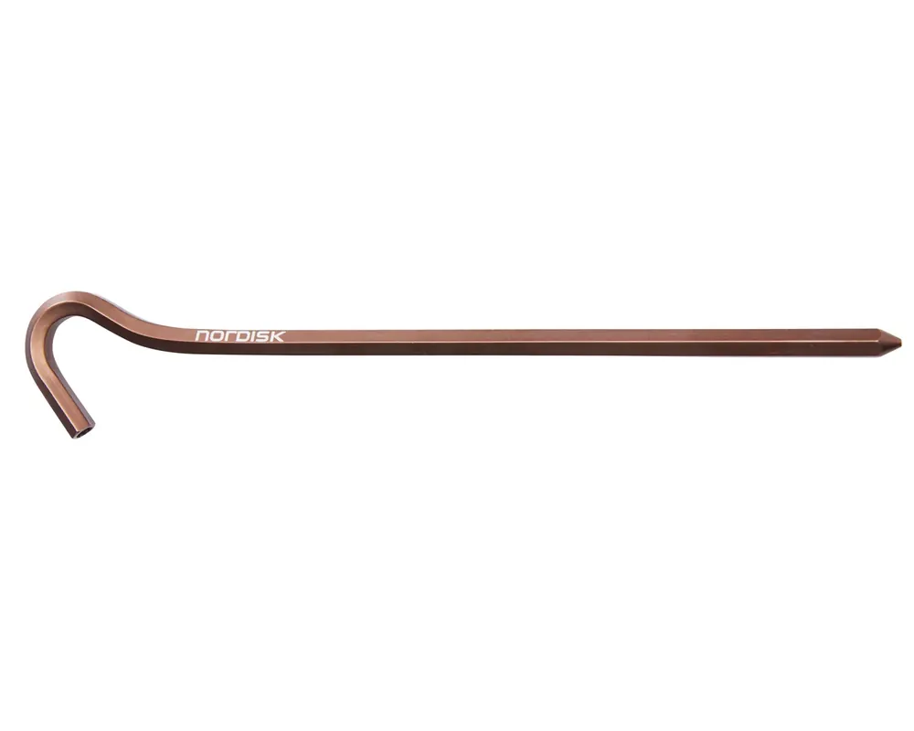 Begrenztes Angebot Aluminium Skewer Pegs (10 Stück) Heringe Dachshund Chocolate