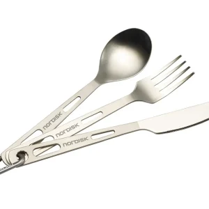 Wochenendangebot Besteckset (3 Stück) Titanium Matt Silver