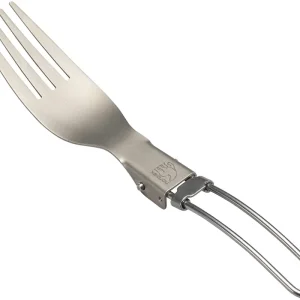 Expressversand Klappgabel Titanium Matt Silver