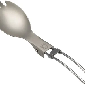 Super-Preis Klapplöffel/-gabel Titanium Matt Silver