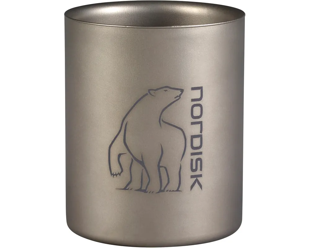 Heißes Angebot Becher 450ml Titanium Matt Silver