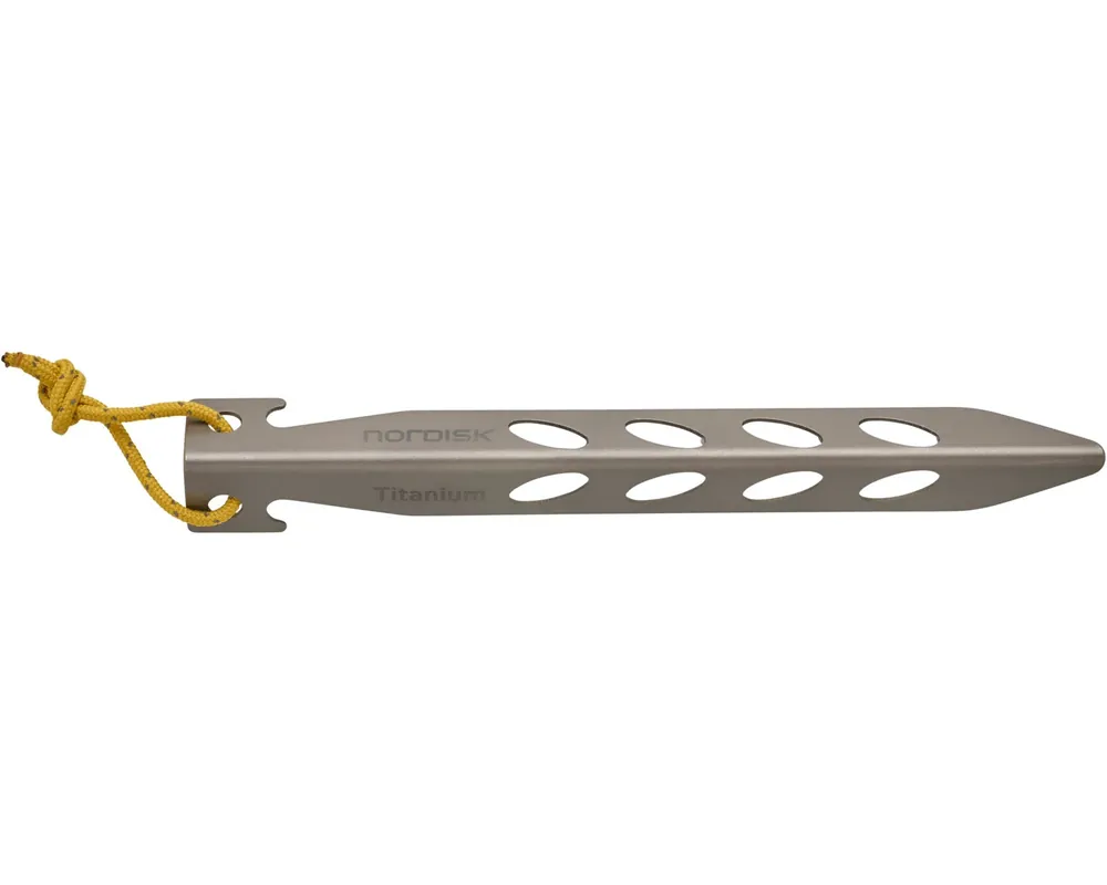 Direktkauf Titanium V-Peg 15g (2 Stück) Heringe Matt Silver