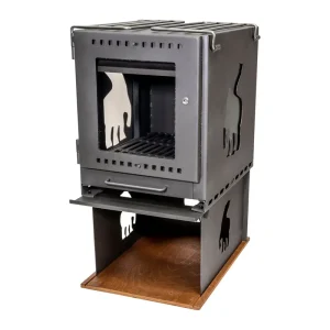 Torden Wood Burner Black Highlight