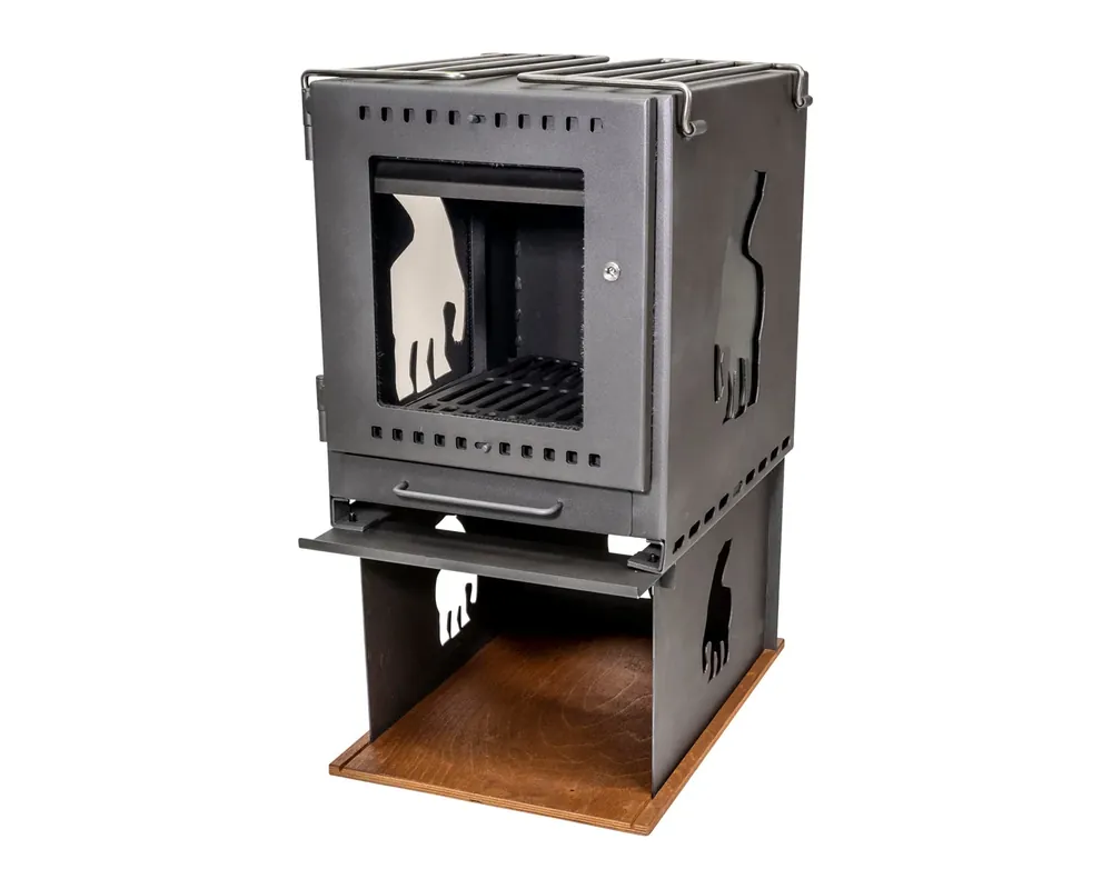 Torden Wood Burner Black Highlight