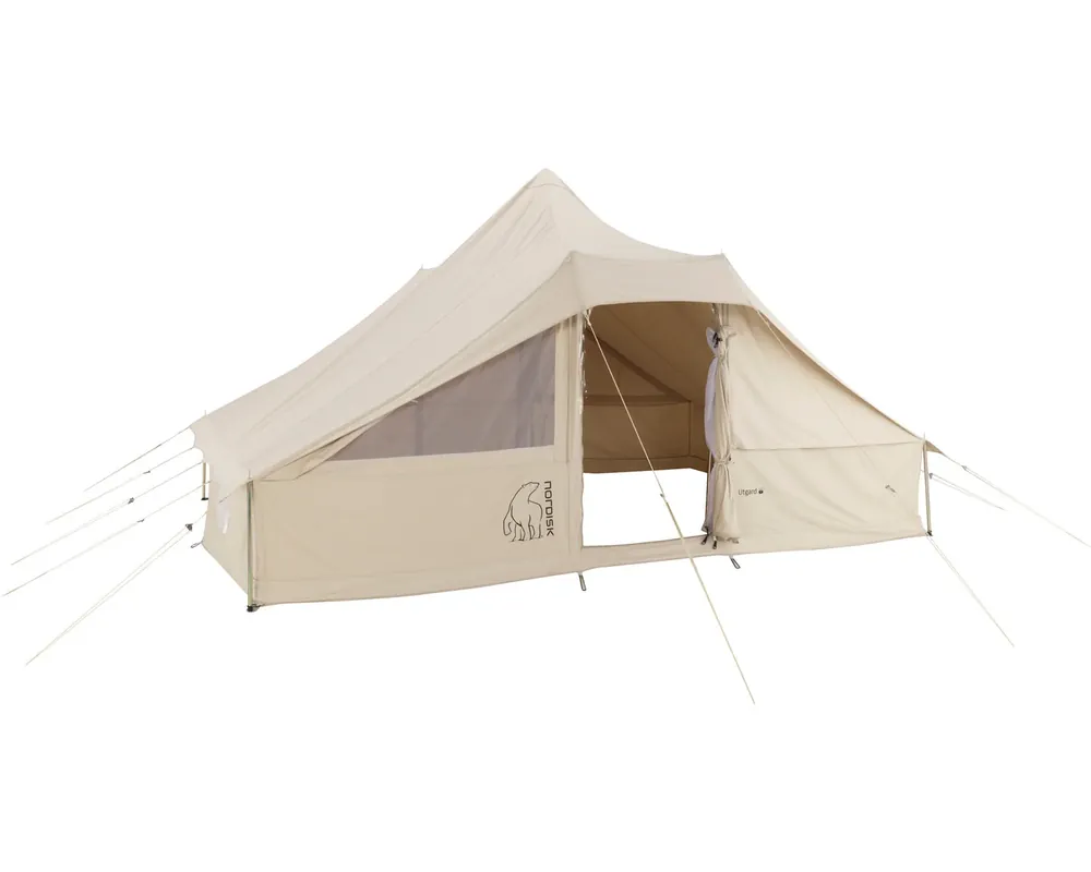 Utgard 13.2 Glamping Zelt 13.2 m² 6 Personen Sandshell Sichere Zahlung