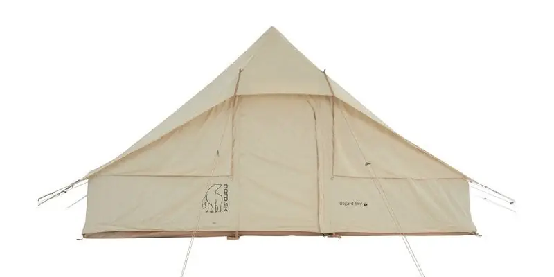 Neue Ware Utgard Sky 13.2 Glamping Zelt 13.2 m² 6 Personen Sandshell