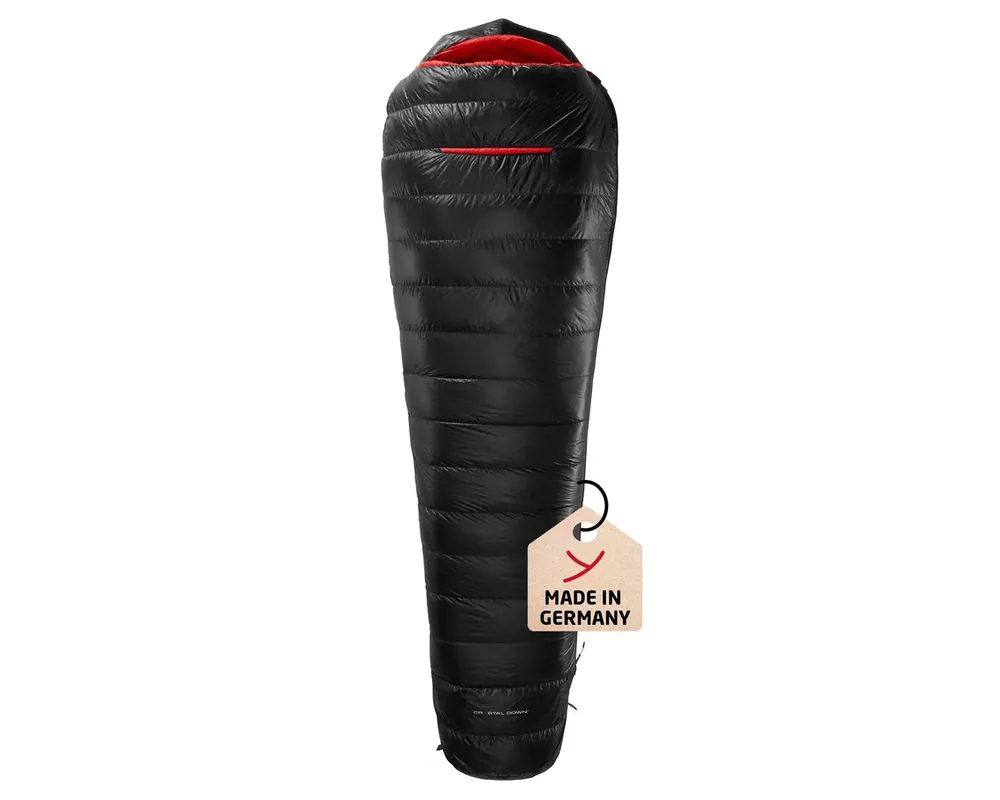 Aktuell VIB 400 Schlafsack (Left Zip) Daune (-2° C) Black