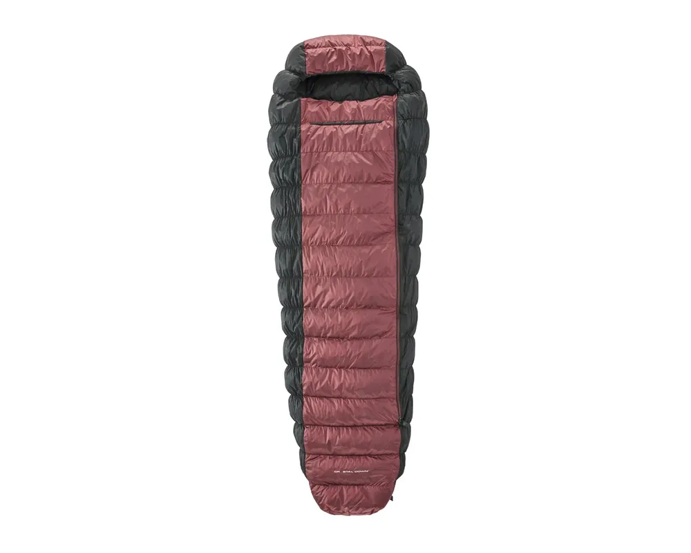 Letzte Chance Voyage 300 Schlafsack (Left Zip) Daune (1° C) Ribbon Red
