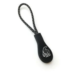 Zipper Puller Drop Shape/Bear (10 Stück) Black Super-Preis