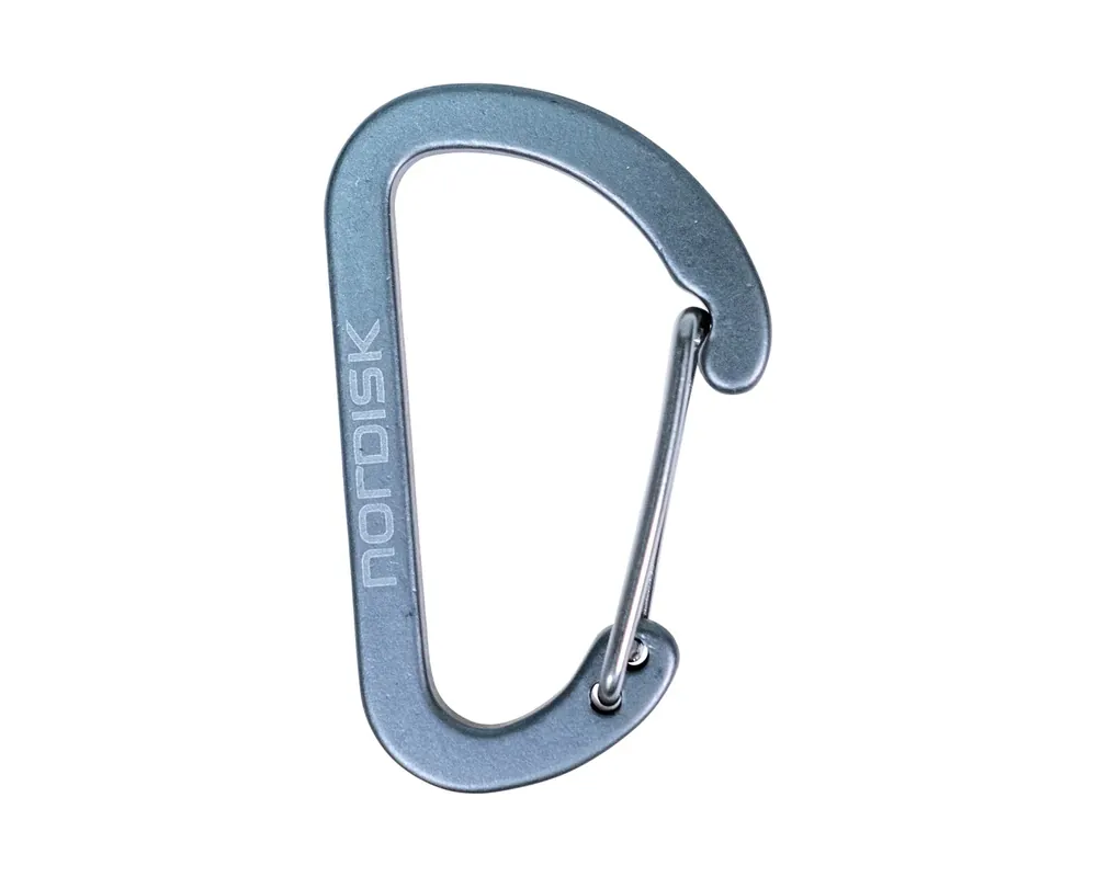 Begrenztes Angebot Aluminiumhaken S (10 Stück) Karabiner Matt Silver