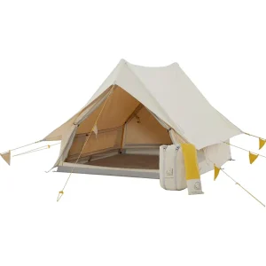 Ydun Tech Mini Glamping Zelt Incl. Colour Pack 2 Personen Mustard Yellow Preiswert