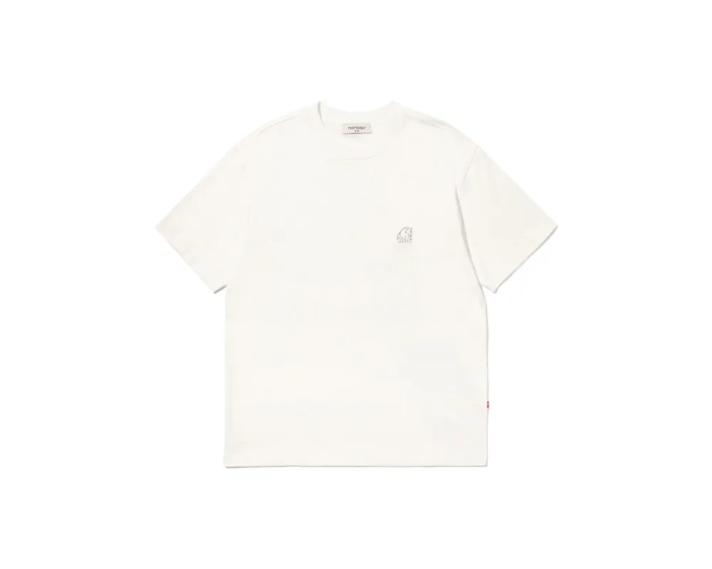 Must-Have Eisbär Kurzarm-T-Shirt Unisex Off White