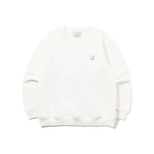 Cartoon Sauna Eisbär Graphic Sweatshirt Unisex Off White Direkt Vom Hersteller