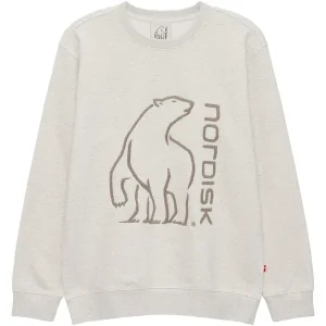Schneller Versand Basic Sweatshirt Unisex Oatmeal Melange Beige