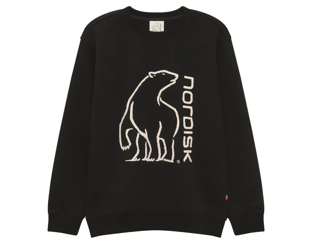 Aktuell Basic Sweatshirt Unisex Black