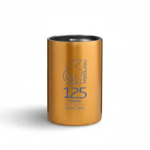 Markenware 125 Jahre Becher Gold