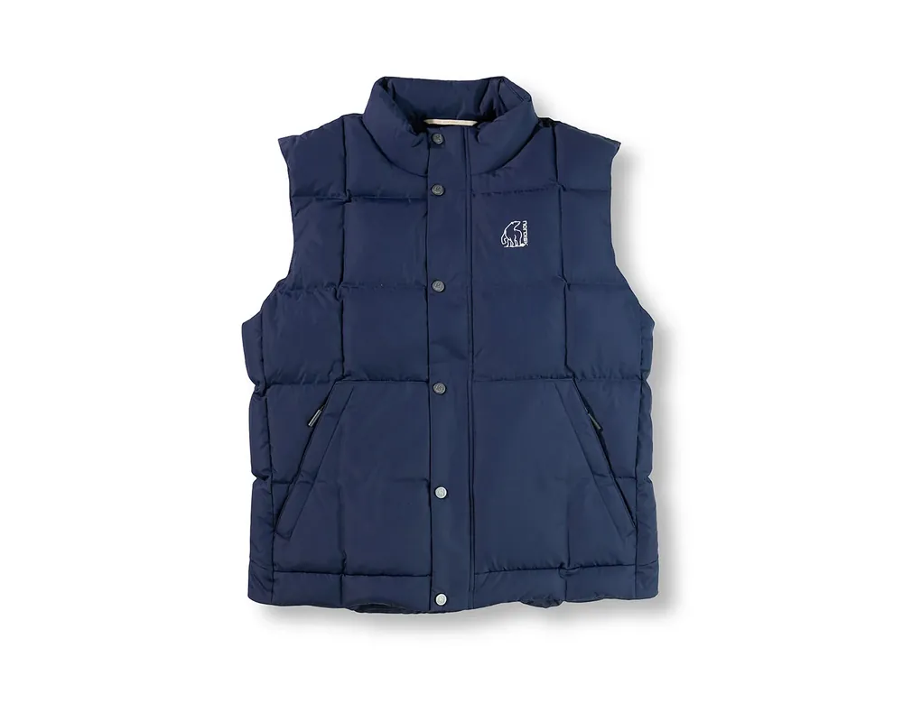 125 Jahre Caravan Unisex Daunenweste Maritime Blue Neu Im Sortiment