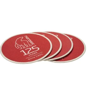 125 Jahre Untersetzer (4 Stück) Red Ochre Knallerangebot