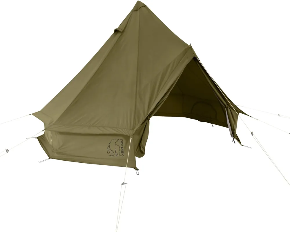 Asgard 12.6 Glamping Zelt 12.6 m² 6 Personen Green Khaki Neue Ware