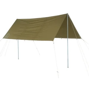 Neuheit Kari 20 Baumwolle-Tarp 20 m² Green Khaki
