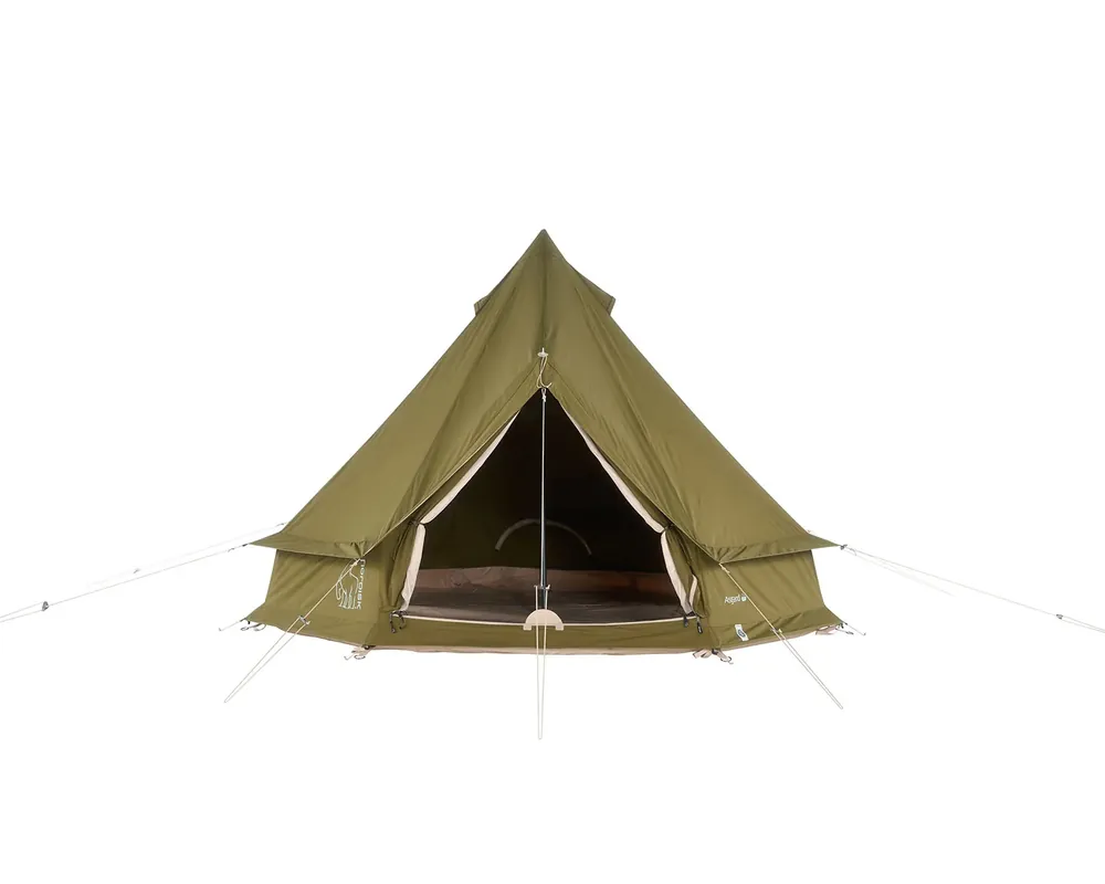 Asgard 7.1 Glamping Zelt 7.1 m² 3 Personen Green Khaki Meistverkauft