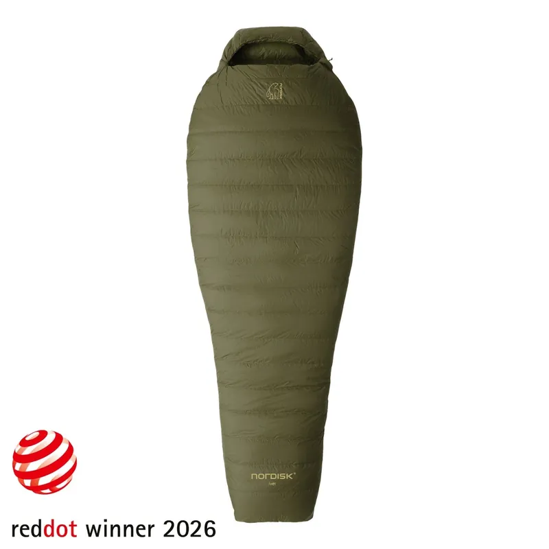 Iver +5° Mummy Schlafsack Forest Night Green Nur Heute