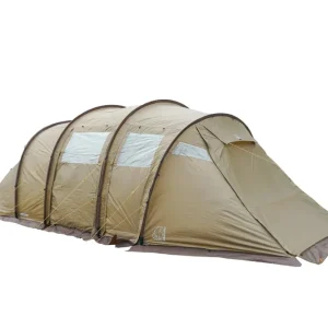 Neue Kollektion Reisa 6 PU Zelt mit Bodenschürze 6 Personen Beige