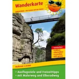 Neu Wanderkarte NP Sächsische Schweiz