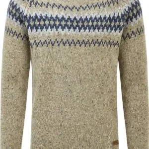 Dumji Crew Sweater Men Zertifiziert