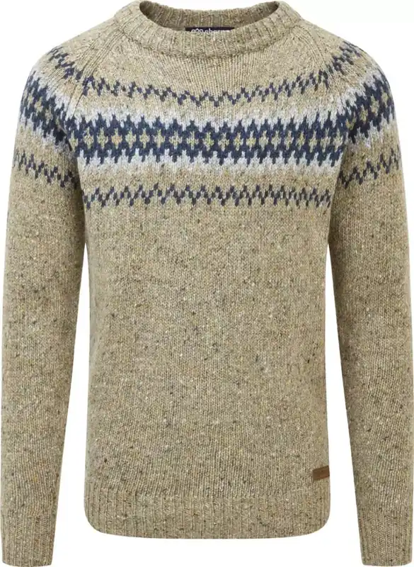 Dumji Crew Sweater Men Zertifiziert
