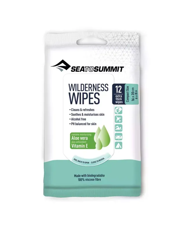 Rabatt Wilderness Wipes Compact