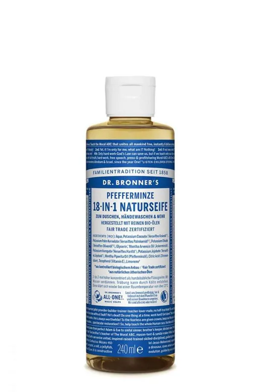 Naturseife 18-IN-1 Pfefferminze Neuheit