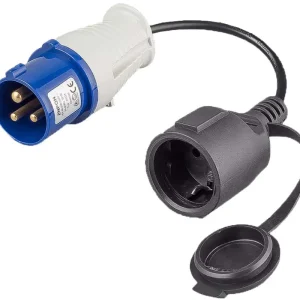 Adapter CEE-Stecker/ Schukokupplung Sichere Zahlung