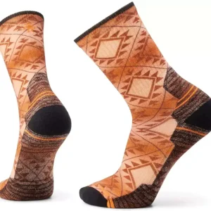 Hike Light Cushion Southwest Tile Print Crew Socks Men Garantierte Lieferung