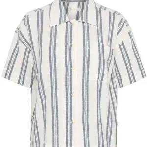Meistverkauft Striped Short Sleeved Shirt Women