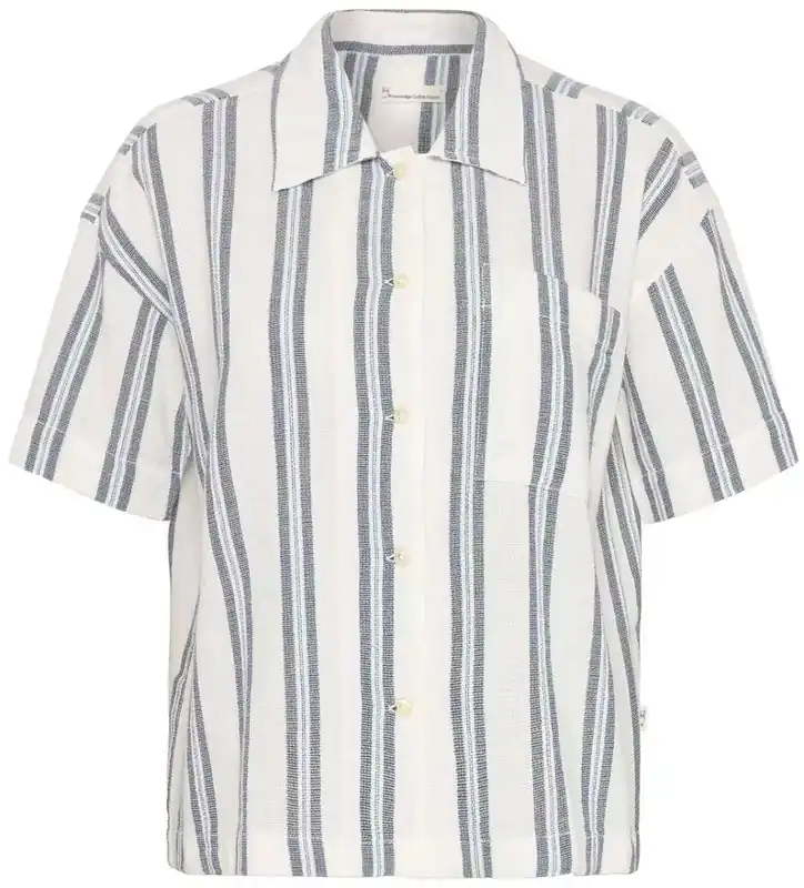 Meistverkauft Striped Short Sleeved Shirt Women