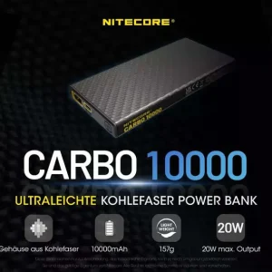 Powerbank Carbo10000 Heißes Angebot
