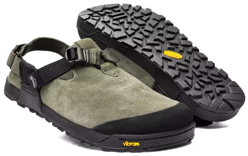 Sichere Zahlung Mountain Clog Suede Leather