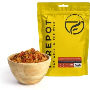 Markenware Paella mit geräucherten Tomaten