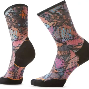 Trail Run Targeted Cushion Triangle Prism Print Crew Socks Women Günstig