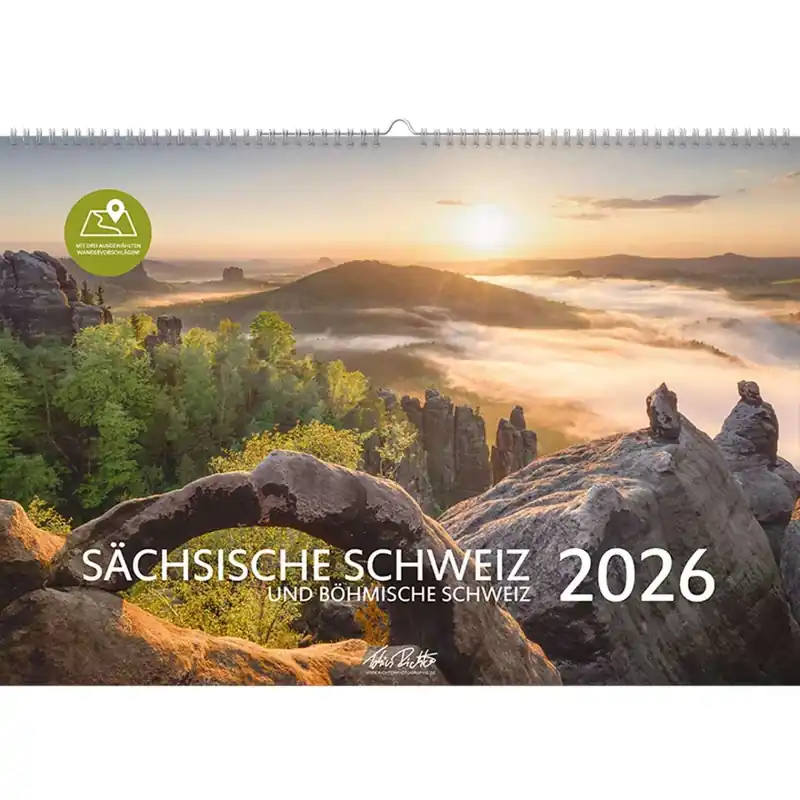 Kalender Sächische Schweiz 2026 Neu