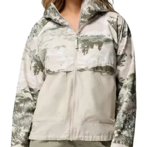 Spire Valley Printed Windbreaker Women Geprüft