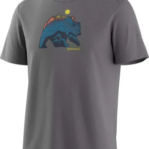 Bear Strata Active SS Graphic Tee Men Zertifiziert