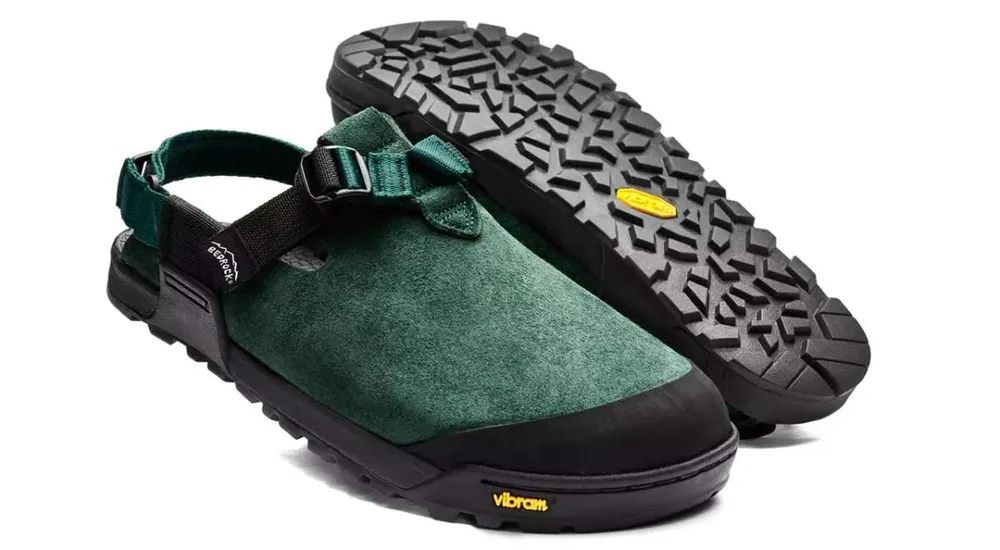 Mountain Clog Suede Leather (Cascade Green) Neue Ware