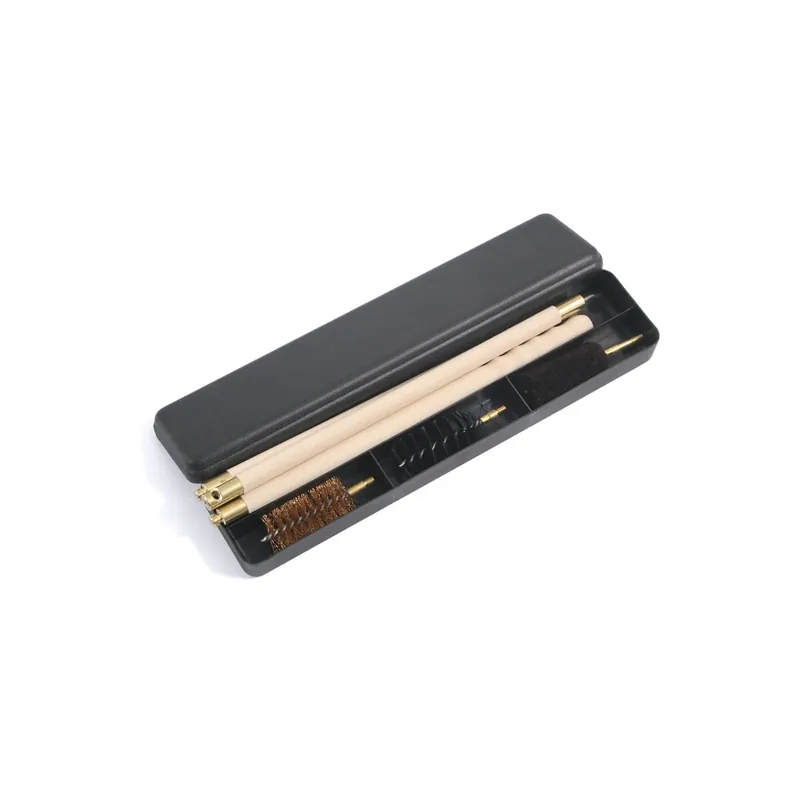 WPW Reinigungsset Flinten mit Holz-Putzstock in schwarzer Box Neu Im Sortiment
