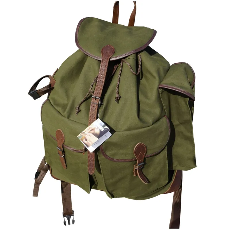 AKAH Gebirgsrucksack Österreich aus Canvas und Leder – 32 l Highlight