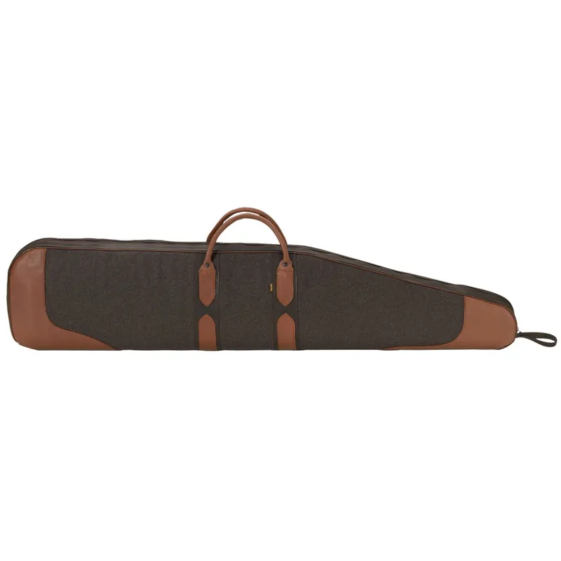 AKAH Langwaffenfutteral aus Loden und Elchleder 124 cm Angebot