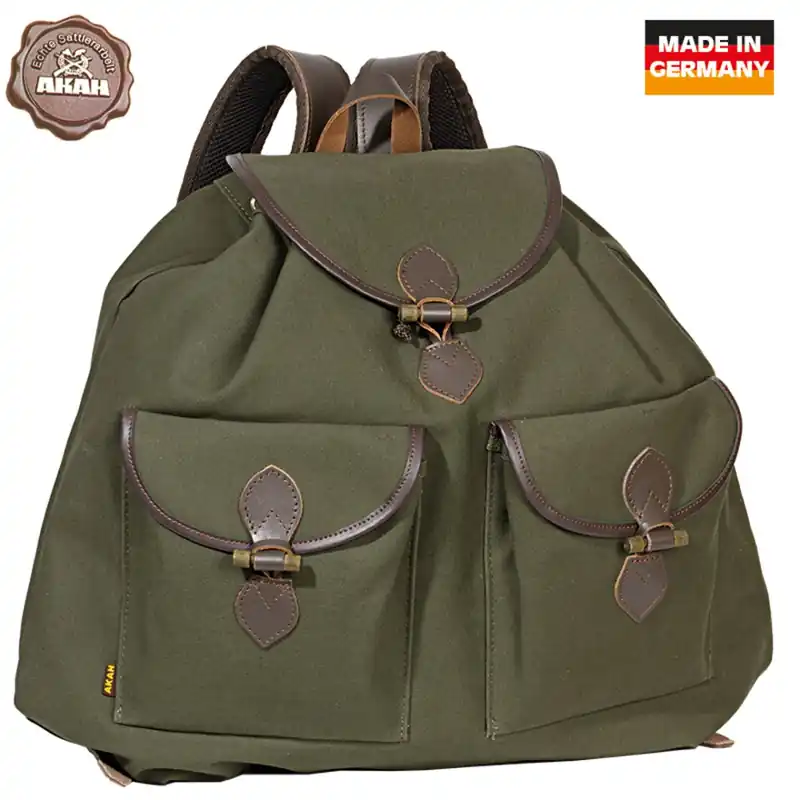 Versand Am Gleichen Tag AKAH lautloser Canvas-Rucksack – 19 l