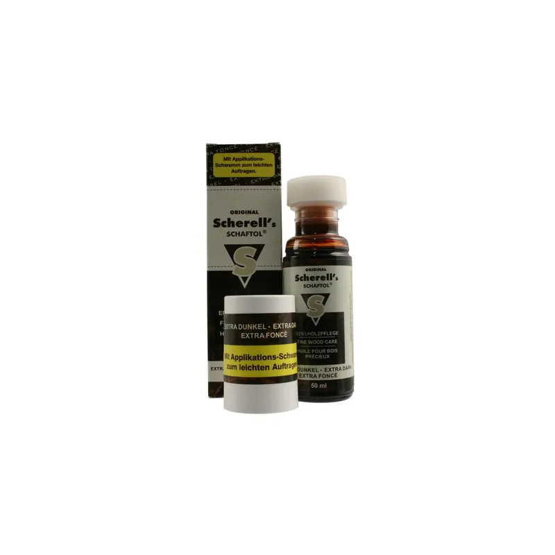 Highlight Scherell`s SCHAFTOL extra dunkel 50 ml inkl. Applikationsschwamm