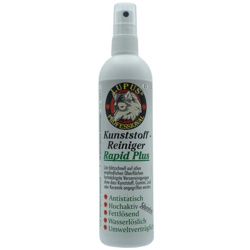 Sichere Zahlung LUPUS Professional Kunststoffreiniger Rapid Plus 200 ml